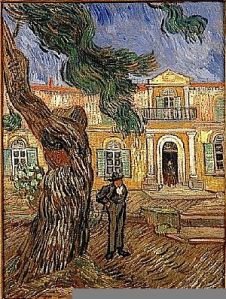 van Gogh, "Hospital in St. Remy", 1889